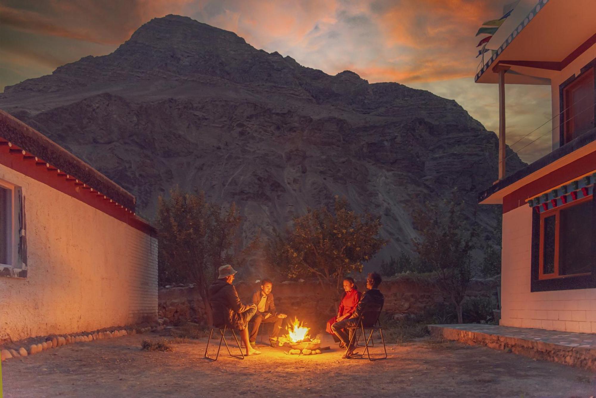 Echor Mud Huts Tabo, Spiti Valley Kaza Exterior photo